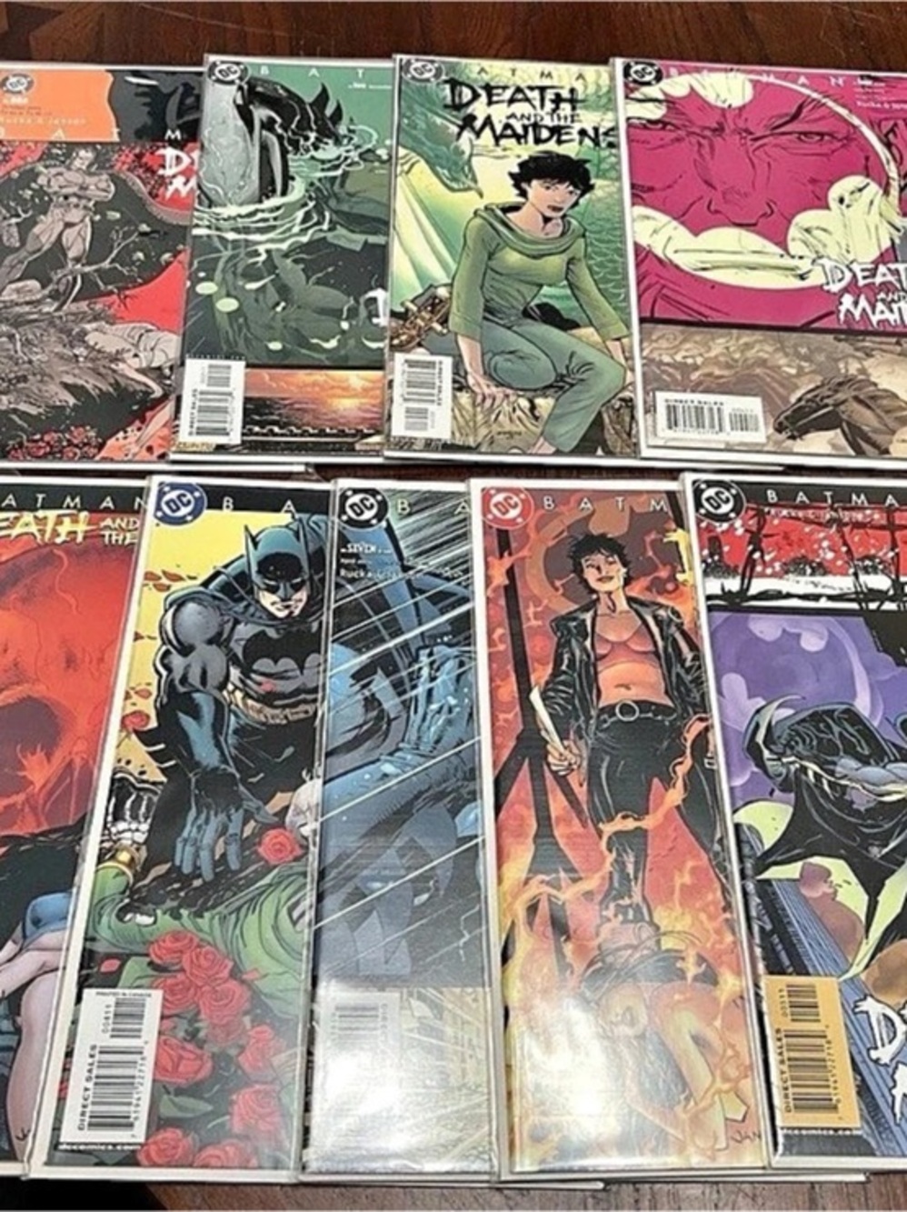DC Comics Batman: Batman Death And The Maidens DC Comics 1-9 Complete Set, NM